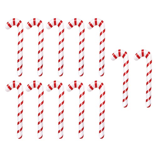 12pcs inflatable candy canes - inflatable,