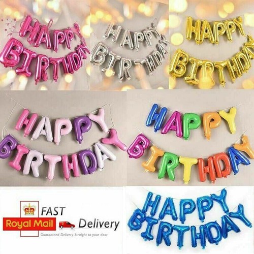 Happy birthday balloons - happy,